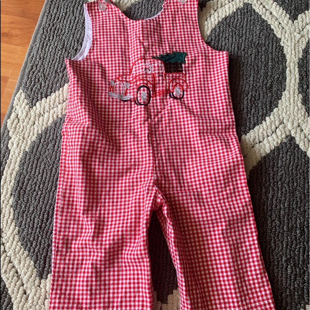 Boys smocked Christmas 🎄 outfit